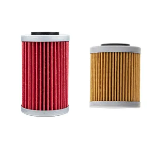Aftermarket Hiflofiltro 1st and 2nd Oil Filter HF155 HF157 for KTM EXC400 EXC450 EXC520 EXC525