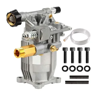 Aftermarket Homelite 520004 Pressure Washer Pump 2.5GPM@3400 PSI 3/4 Hollow Shaft