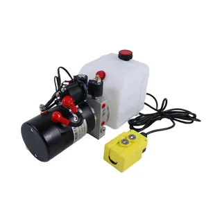 Aftermarket KTI Hydraulics DC-4442 3-Quart Double Acting 12V Hydraulic Pump for Dump Trailer