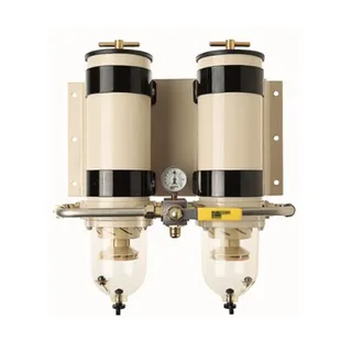 Aftermarket Racor 751000FHX Dual Turbine Fuel Filter Water Separator Assembly