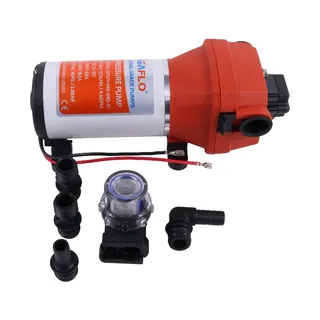 Aftermarket Seaflo SFDP1-045-040-41 12V 4-chamber Diaphragm Pump