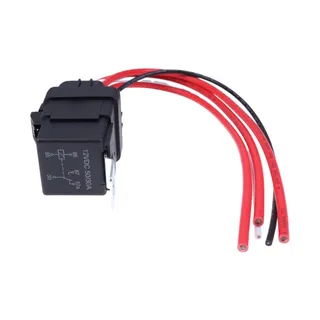 Aftermarket Song Chuan 5pin 12V 50/30 Amp Automotive Relay and Socket Kit