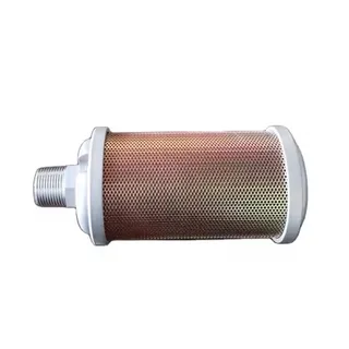 Aftermarket Wilden 15-3510-99R Metal (1") Muffler for 3" Air Operated Double Diaphragm Pumps