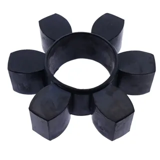 Air Compressor Spare Parts Flexible Rubber Spiders Shaft Coupling Elastic Block HRC150 for Fusheng