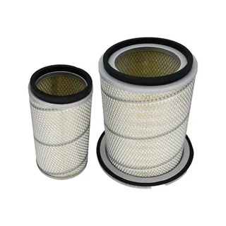 Air Filter 4206098 and 4247974 For Hitachi Excavator EX100W EX100WD EX120 EX150 EX160WD