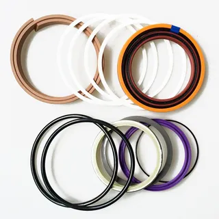For Fiat-Hitachi Excavator FH200-1 FH200-2 FH220-1 FH220-2 Boom Arm Bucket Var Cylinder Seal Kit 71400161