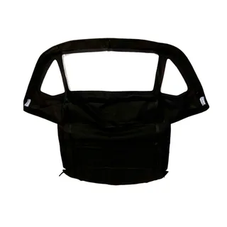 Black Convertible Soft Top MBZ1076845 MBZ1076845 for Mercedes-Benz R107 560SL 380SL
