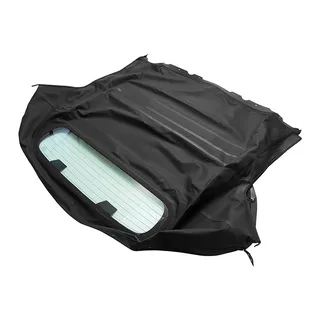 Black Convertible Soft Top With Heated Glass Window NIS-3493 for Nissan 350Z