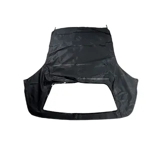 Black Convertible Soft Top With Plastic Window BMW30646 54310006432 for BMW 3-Series E30