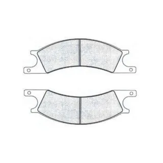 2 PCS Brake Pad 385-10-178472 for Komatsu Wheel Loader 530 530B 530-1 530B-1