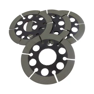 4 Pcs Rear Drive Axle Differential Brake Disc 237021A1 for New Holland Tractor Loader LV80 U80 U80B