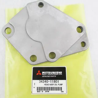 For Caterpillar CAT 320V2 Mitsubishi Engine S6K Oil Pump Head Assy 34340-11801
