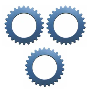 3 PCS Clutch Disc 122-1881 for Caterpillar CAT Backhoe Loader 416C 416D 420D 424B 426C 428C 430D 432D 436C 438C 442D