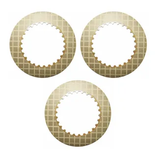 3 PCS Clutch Disc 714-07-29710 for Komatsu Wheel Loader WA200 WA250 WA300 WA320 WA350 WA380 WA400 WA420 WA430 WA450 WA470 WA480