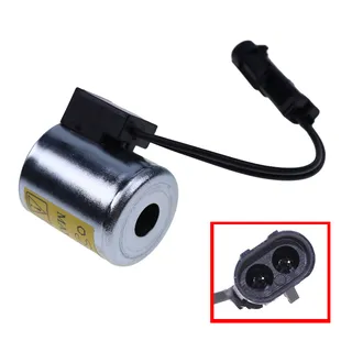 12V Solenoid Valve Coil 1340843C1 for CASE Combine 1200 1210 1220 1230 1240 1245 1255 1265 2155 2555 2044 2144 2188 6088 6130 6140 7088 7130 7140