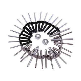 Complete Body Rivet Hardware Kit 608456 750102PKG for  E-Z-GO Golf Cart TXT Gas & Electric 1994-Up