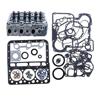 D850 D850-B Engine Complete Cylinder Head With Valves & Full Gasket Kit for Kubota B1-14 B1-15 B6200-DJ B1550D B1550E B1550HST-D B1550HST-E B6200D B6200E B6200HSTD B6200HSTE