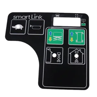 Control Box Decal 1283810GT 1283810 for Genie GR-12 GR-15 GR-20 QS-12R QS-12W