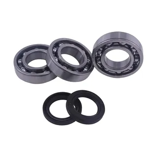 Crank Crankshaft Oil Seal and Bearing Kit 14524-G1 24504-G1 for EZGO Golf Car 2PG & 3PG Motor 1980-1993