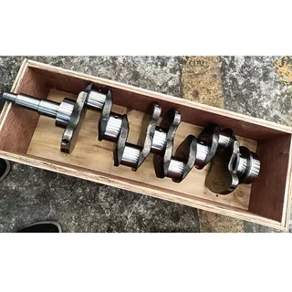 Crankshaft 23100-45000 for Mitsubishi Engine 4D34T Hyundai Forklift 35D-7 40D-7 HDF50-3 HDF80-3
