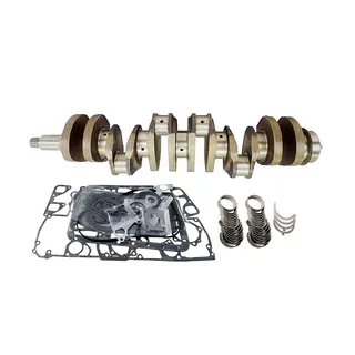Crankshaft & Bearing & Thrust Washer & Gasket Kit for Caterpillar CAT Engine 3046 3046T