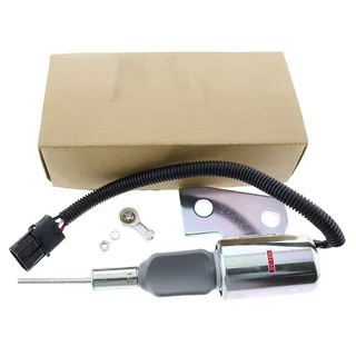 12V Stop Solenoid 3991167 SA-4941-12 for Cummins Engine 4BT Hyundai Excavator R130 R170