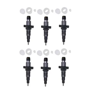 6Pcs Common Rail Fuel Injector 2830957 2830224 for Cummins Engine ISBE 4B3.9 ISB
