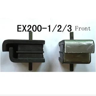 1 Set Engine Mounting Rubber Cushion Feet Bumper for Hitachi Excavator EX200-1 EX200-2 EX200-3
