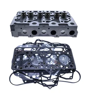 Cylinder Head 6660965 6653800 With Full Gasket Kit for Kubota Engine D1402 Bobcat Excavator 325 225 Loader 643