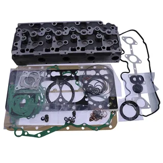 V3300 V3300-DI V3800 Complete Cylinder Head With Full Gasket Kit 6693482 6680664 for Kubota Engine Bobcat WL350 WL440 S750 S770 S850 T770 T870 A770 T750