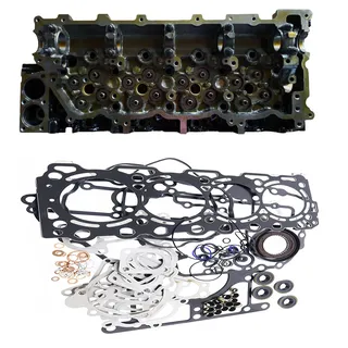 Engine 4HL1 4HL1-N 4HL1-TC 4HL1-TCS Complete Cylinder Head with Full Gasket Kit for Isuzu Truck NPR NKR ELF