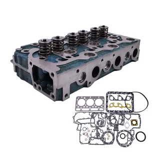 Complete Cylinder Head with Full Gasket Kit 16414-03040 for Kubota Engine D1403 D1403-BE D1403-EBB D1403EA