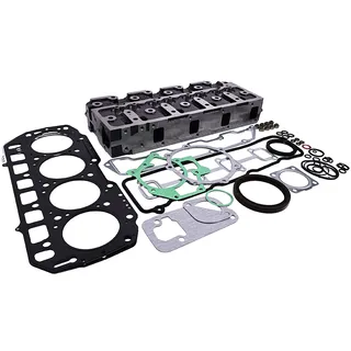 4TNE94 Complete Cylinder Head With Gasket Kit for Yanmar Engine Komatsu Loader WA65-3 WA65PT-3 WA75-3 D20S-7 D21S-7