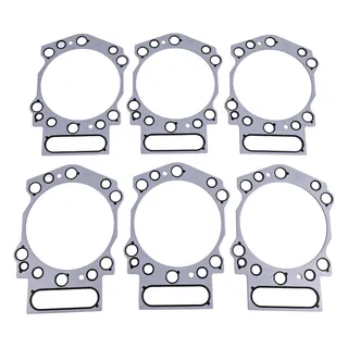 6 Pieces Cylinder Head Gasket 3634664 for Cummins Engine KTA19 KTA38 KTA50 QSK19 QSK38 QSK50 B3.3