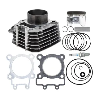 Cylinder Piston Gasket Kit 11005-1965 for Kawasaki ATV 2003-2011 Bayou 250 KLF250A