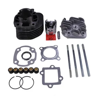 Cylinder Piston kit for Minarelli Engine 1E40QMB 2 Stroke 50cc Jog Zuma Vino Scooter Motorcycle