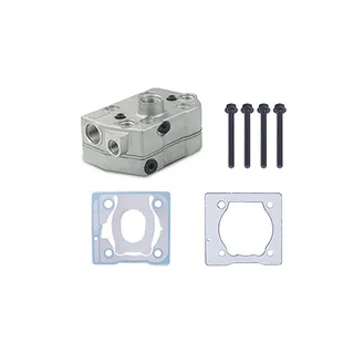 Cylinder Head Complete of Air Brake Compressor 3971519 for Cummins Engine ISBE DAF Truck LF45 LF55