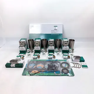 Cylinder Liner Kit Engine Four Matching for Komatsu Backhoe WB93R-2 WB97R-2 WB97S-2 WB98A-2 Komatsu Engine 4D106 Yanmar Engine 4TNV106