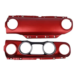 Dashboard Panel Trim Kit Rubicon Red 6AB21SRRAA 6AB28SRRAD for Jeep Wrangler JL 2018-2023 Gladiator 2020-2023