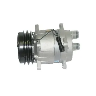 Delphi V5 A/C Compressor 2938-07-1260 for Komatsu Backhoe Loader WB156PS-5 WB156-5 WB146-5 WB146PS-5