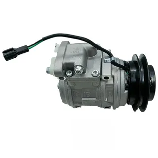 10PA15C A/C Compressor 4208-6018A for Doosan Daewoo Wheel Loader DL160 DL300-3 DL350-3 DL400 DL420 DL450