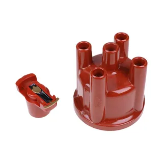 Distributor Cap and Rotor Kit D604604 73554001942 for Volkswagen 411 412 Beetle Campmobile Fastback Karmann Ghia Squareback Thing