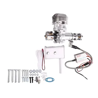 DLE-30 Single Cylinder Two Stroke Side Exhaust Gas Engine for High-Performance Large-Scale RC Aircraft