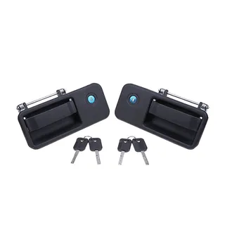 Right and Left Side Black Door Handle Set 20398467 20398466 1062565 3175918 for Volvo Truck FH FH12 FH16 FM FM10 FM12 FM7 FM9