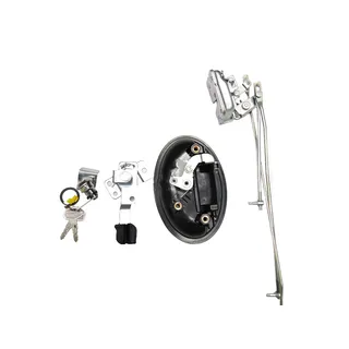 Door Lock and Latch 20Y-54-52820 20Y-53-12201 for Komatsu Excavator PC130-8 PC300-8 PC350-8 PC400-8 PC450-8