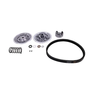 Driven Clutch & Belt Kit J55-G6260-00-00 for Yamaha 4 Cycle Gas Golf Cart G2 G8 G9 G11 G14 G16 G20 G21 G22