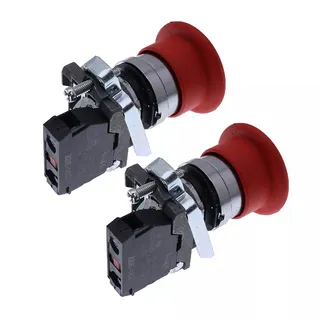 2 Pieces E-Stop Switch 4360475 for JLG 1930ES 2032ES 2632ES 33RTS 330LRT 450A 600A 800A E400A 1200SJP 400S 600S 660SJ 800S 860SJ E600J