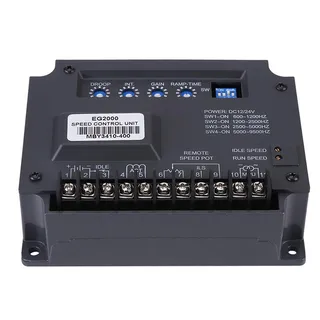 Universal Electric Generator Governor Engine Speed Controller EG2000 for Excavator Loader Bulldozer Roller Crane Concrete Pump Truck