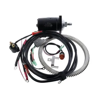 Electric Start Motor Kit Flywheel E48CMH for Yamaha Outboard 48HP Enduro 2 Stroke