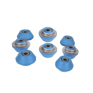 8Pcs Engine Mounting Rubber Cushion 113-01-21110 for Komatsu Excavator PC100-1 PC120-1 PC120SS-3 PC150-3